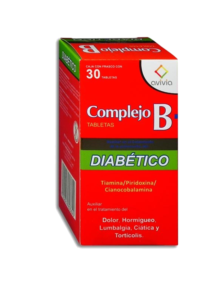 Complejo B Diabetico 30 Tabs