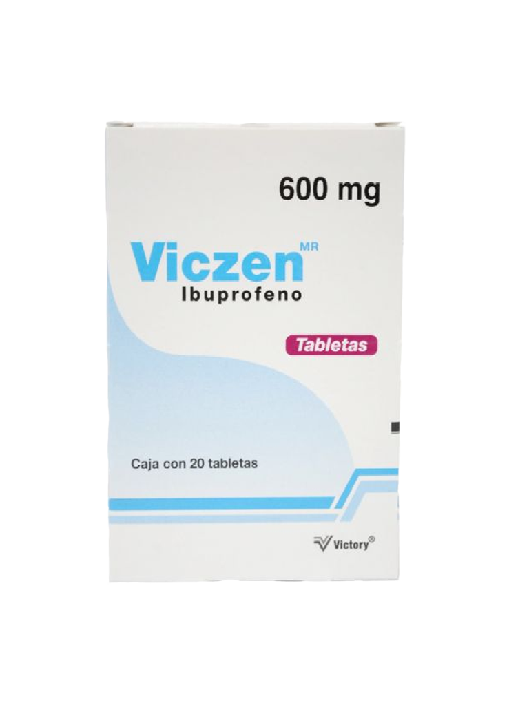 Viczen Ibuprofeno 600mg 20 tabs